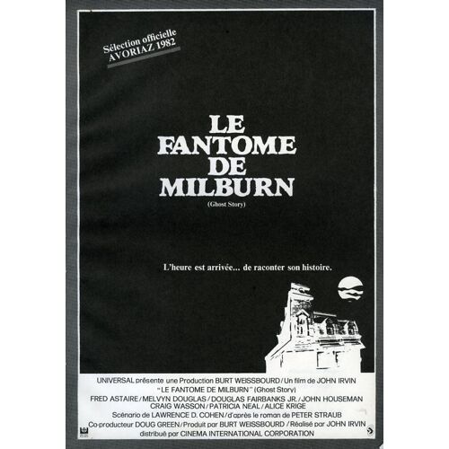 Le Fantôme De Milburn (Ghost Story) Dossier De Presse, John Irvin Avec Fred Astaire, Melvyn Douglas