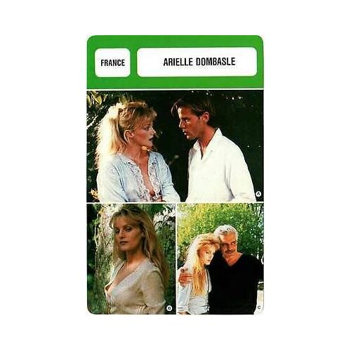 Fiche Monsieur Cinema Arielle Dombasle