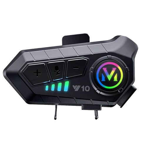 Y10 Motorcycle Helmet Bluetooth Headset Car Bluetooth Headset Super Long Battery Life Waterproof Un