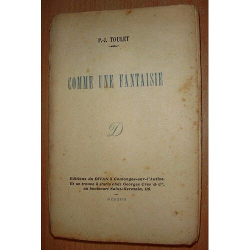 Comme Une Fantaisie