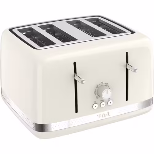 Moulinex Soleil LT305A10 - Grille-pain - 4 tranche - 4 Emplacements - ivoire