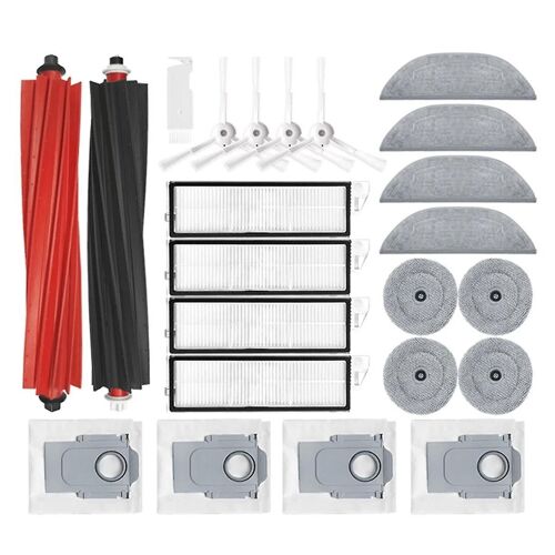 Main Side Brush HEPA Filter Mop Cloth Dust Bag for S8 MaxV Ultra Robotic Vacuum Cleaner Accessories
