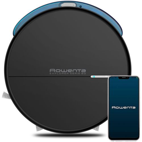 Robot Aspirateur Laveur Rowenta RR7455WH X-PLORER Serie 60