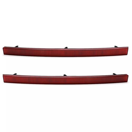 For C7 2014-2019 Red Lens Rear Bumper Reflector Led Lights 84031887 84031888 Car Tail Brake Lamp