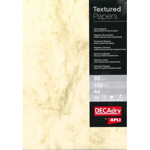 Papier Structure Marbrun 95g.100 Feuilles