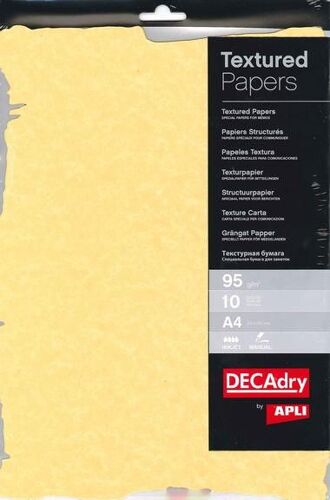 Papier Parchemin Or Precut 95g.10 Feuilles