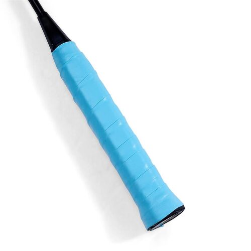 Tennis Non-Slip Handle Sweat-Absorbing Leather Plywood Tennis Sweat-Absorbing Belt Pu Handle Blue