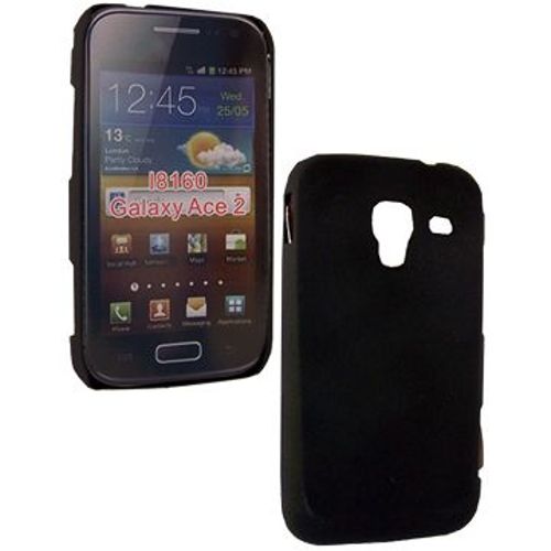 Housse Softygel Nzup Glossy Noire Pour Samsung Galaxy Ace 2 I8160.