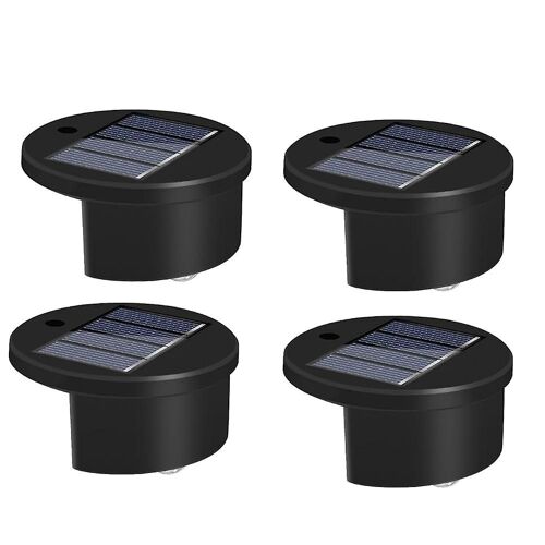 4pack Solar Powered Swimming Pool Edge Lights For Inground Pools, Above Ground Waterproof Wireless