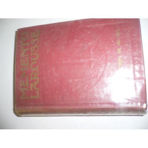 Mémento Larousse Encyclopédique Et Illustré (20 Ouvrages En Un Seul)