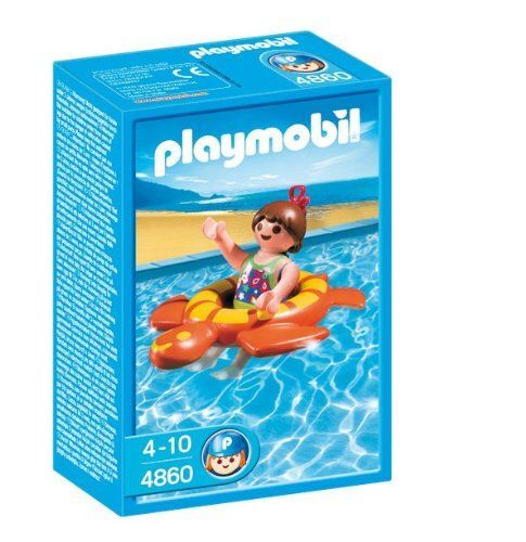 Playmobil City Life 4860 - Fillette Avec Bouée