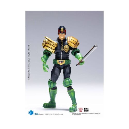 2000 Ad - Figurine 1/18 Exquisite Mini Judge Dredd 10 Cm