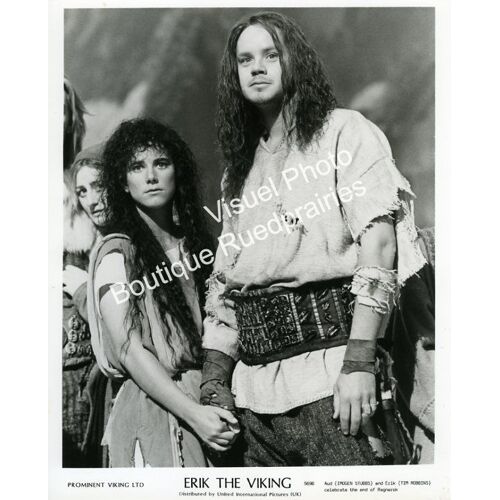 Erik The Viking - Erik Le Viking : Jeu De Photos Argentiques D'exploitation Cinématographique - Format 20x25,5 Cm - De Et Avec Terry Jones, Tim Robbins, John Cleese, Mickey Rooney, Jim Broadbent  1989