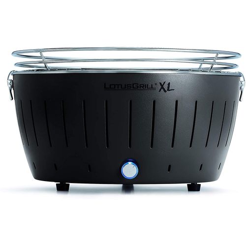 Lotusgrill Barbecue Xl Noir Avec Piles Et Câble D'alimentation Usb