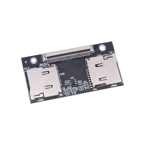Carte adaptateur TF Double carte TF à carte de connexion anti-interférence adaptée aux ordinateurs et aux consoles de jeux