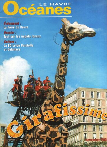 Le Havre Océanes  N° 35  Girafissime Novembre 2000
