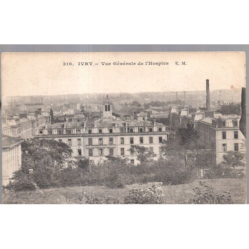 Carte Postale D' Ivry Sur Seine (Val De Marne) Vue Générale De L' Hospice