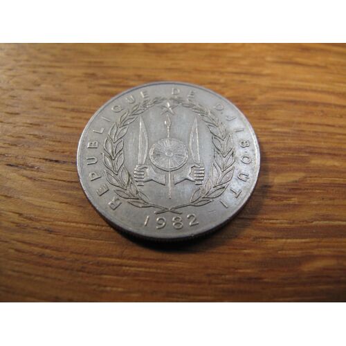 Pièce De 50 Francs Djibouti 1982