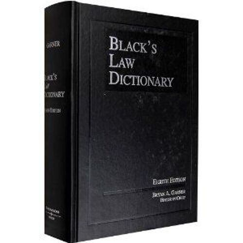 Black's Law Dictionary, Eighth Edition (Standard Edition) Hardcover