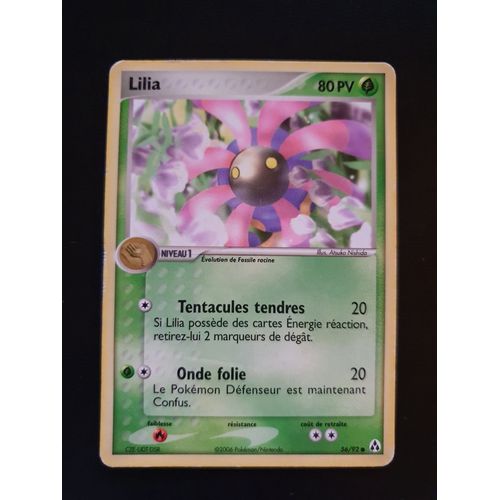 Lilia 56/92 Set Ex Créateurs De Légendes Fr