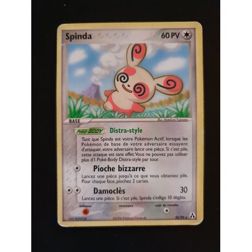 Spinda 26/92 Set Ex Créateurs De Légendes Fr