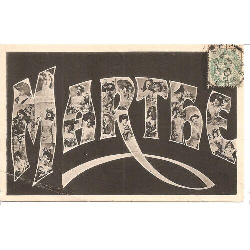 Marthe (Yt 111 Circulée 04/03/1907)