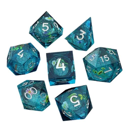 Décalcomanie En Résine Sable Mouvant Pour Dnd Dice Coc Running Group Dice Dnd Cthulhu Polyèdre Running Group Jeu De Société Dnd Dice C