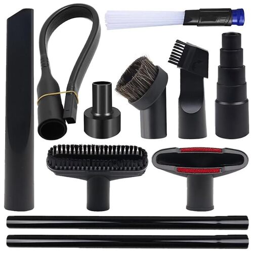 11PcVacuum Attachments 2 1/2In to 1 1/4In to 1 3/8In&1 7/8In to 1In Vacuum Hose Adapter Kit,Univers