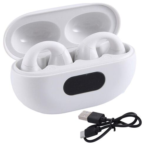 Wirelessbluetooth Headset Does Not Enter The Ear Bone Conduction Clip-ear Motion Tws Noise Reductio