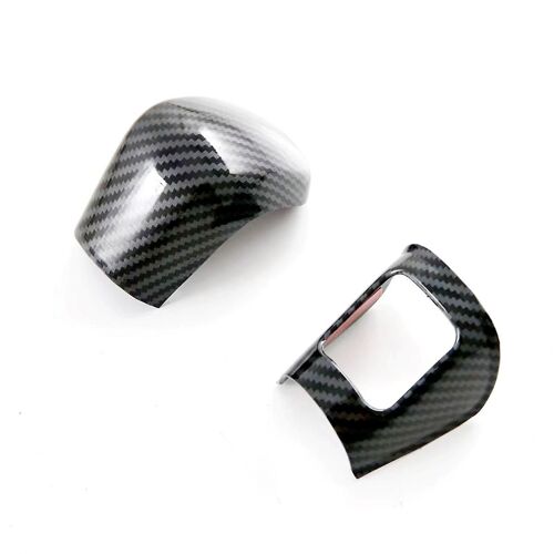 Pour Yaris Ativ/Vios 2023 2024 Voiture Commande Centrale Levier De Vitesses Pommeau Couvercle Garniture Accessoires Abs Carbone
