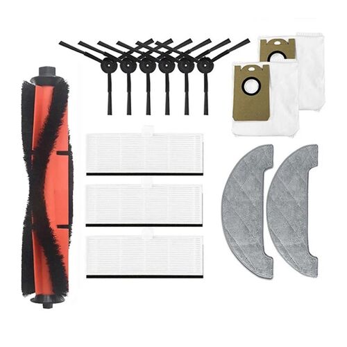 14PCS for L11 L11 Pro Q6 Pro Robot Dust Bag Main Side Brush HEPA Filter Mop Cloth Vacuum Cleaner Pa