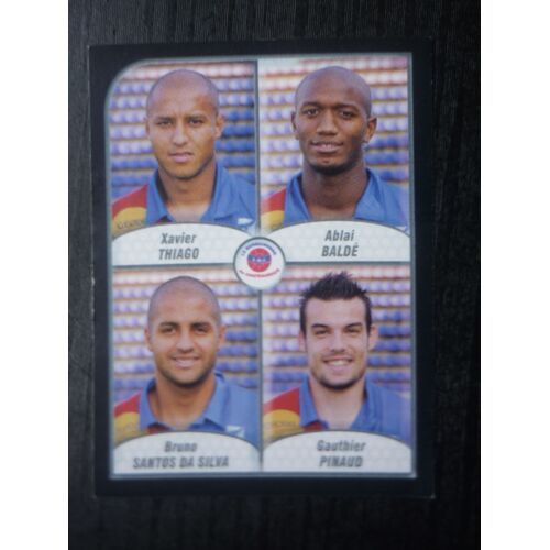 Image N°569 Panini Foot 2010 -4 Joueurs-Châteauroux-