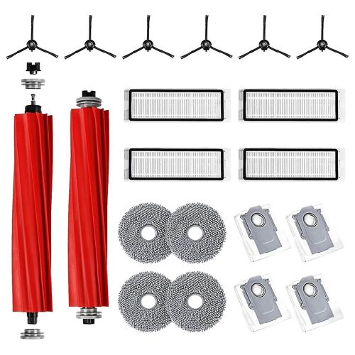 Accessory Set For Q Robot Suction Station, Replacement Parts Includes Main Brushes, Wipes, Hepa Fil