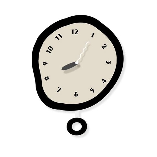 Nordic Minimalist Silent Wall Clock Simple Living Room Decoration Restaurant Wall Clock Art Persona