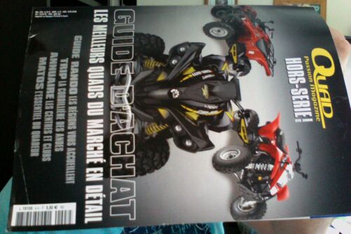 Quad Passion Magazine -Hors Serie -Été 2008 -Guide Achat -Cordilleres Des Andes