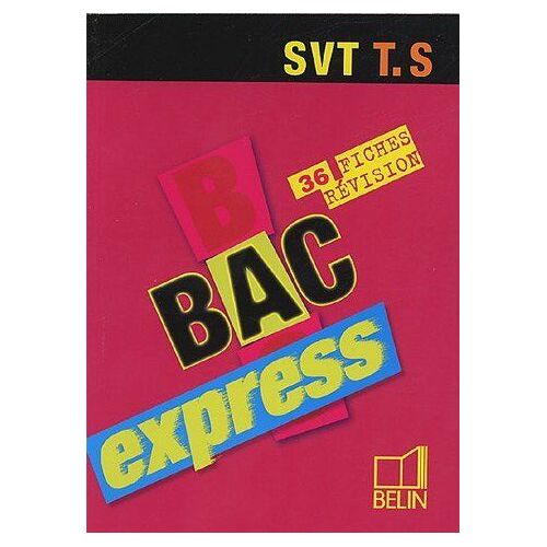 Svt Tle S: 36 Fiches De Révision