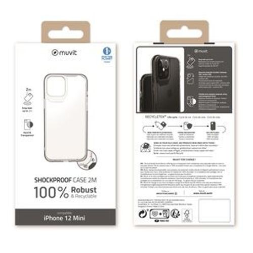 Muvit For Change Recycletek Renforcee 2m Transp: Iphone 12 Mini