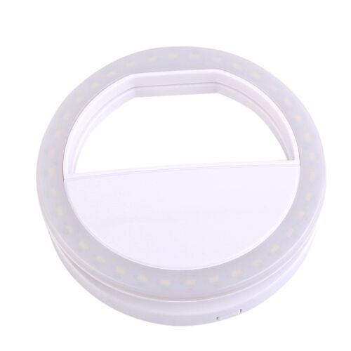 Taille Couleur Blanche 8712-White-Square Led Téléphone Portable Selfie Lumière Lampe À Clipser Portable Led Selfie Anneau Lumière Flash Photo Caméra Pour Iphone Smartphone 