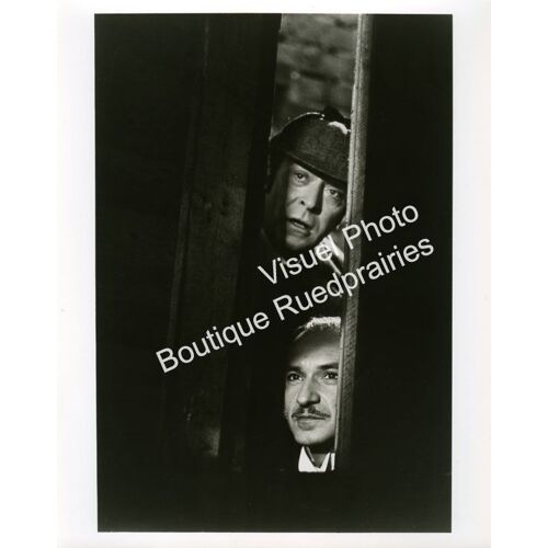 Without A Clue - Élémentaire, Mon Cher... Lock Holmes: Jeu De Photos Argentiques D'exploitation Cinématographique - Format 20x25,5 Cm - De Thom Eberhardt Avec Michael Caine, Ben Kingsley - 1988