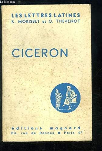 CicéRon. (Chapitre X Des