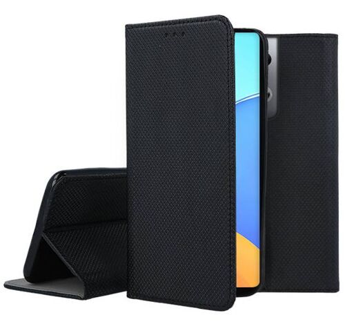 Housse pour Oppo Reno 8 5G - etui coque pochette portefeuille + verre trempe - NOIR MAGNET