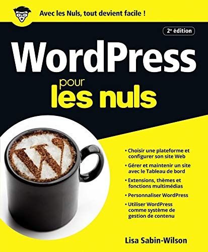 Wordpress Pour Les Nuls Grand Format, 2e éDition