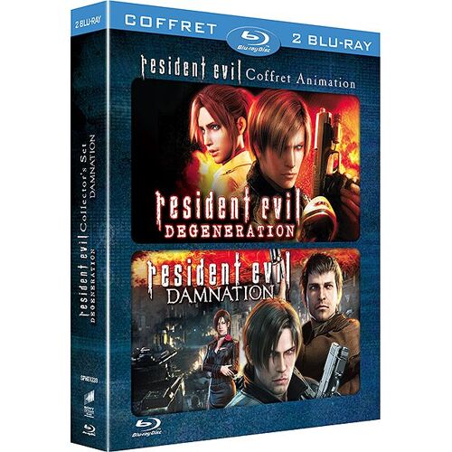 Resident Evil : Damnation + Resident Evil : Degeneration - Pack - Blu-Ray