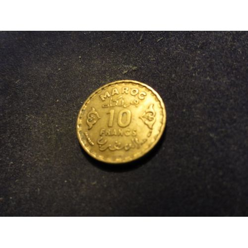 Maroc 10 Francs,1371