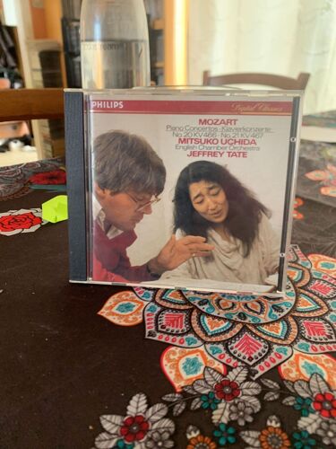 Mozart - ( Piano Concerto 20 Ind Minor Kv 466 ) ( Piano Concerto 21 In C Kv 467 ) Piano Mitsuko Uchida - English Chamber Orchestra Conducteur Jeffrey Tate