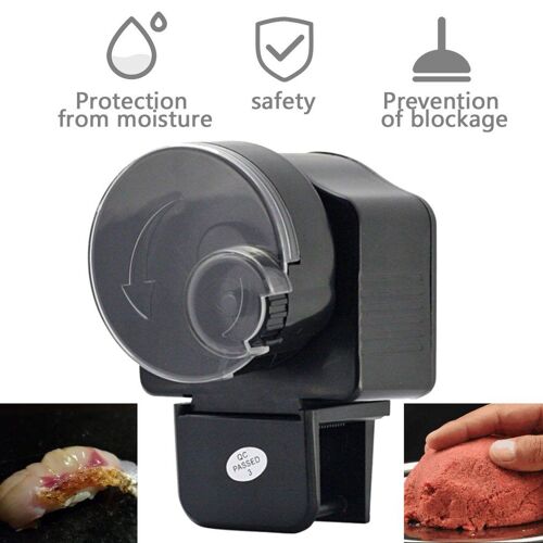 Mangeoire Automatique Pour Aquarium, Minuterie D'alimentation Électronique Pour Poissons, Fonctionnement Facile