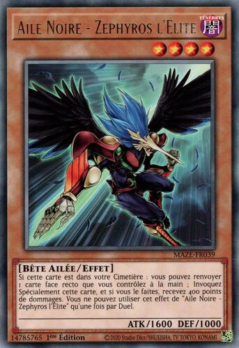 Maze-Fr039 Aile Noire - Zephyros L'élite