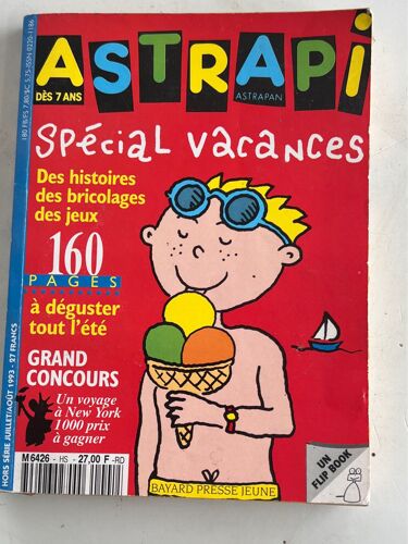 Astrapi Spécial Vacances Dès 7 Ans
