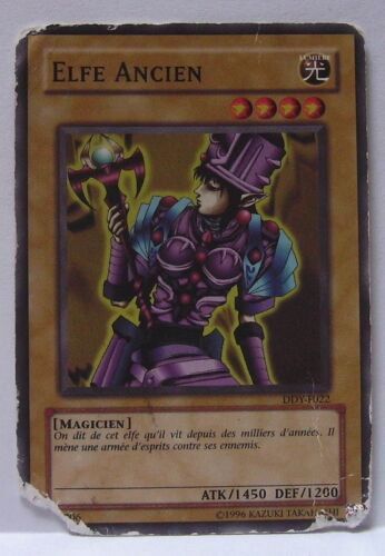 Carte Yu-Gi-Oh! " Elfe Ancien / Lumière " - Ddy-F022 - Konami