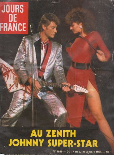 Jours De France 1559 Johnny Au Zénith, Patrick Sabatier, Dominique Baudis, Sabine Haudepin